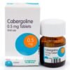 Cabergoline  0.5mg x 8 tablets Teva