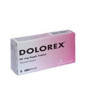 Dolorex Diclofenac Potassium 50mg x 28 tablets Abdi Ibrahim