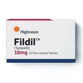 Fildil Tadalafil  10mg x 10 tabs HighNoon