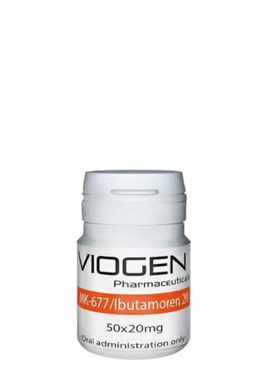 MK677 (Ibutamoren) 20mg x 50 tablets - Viogen