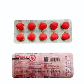 Sildenafil + Dapoxetine  Cenforce-D 10tb x 100mg/100mg