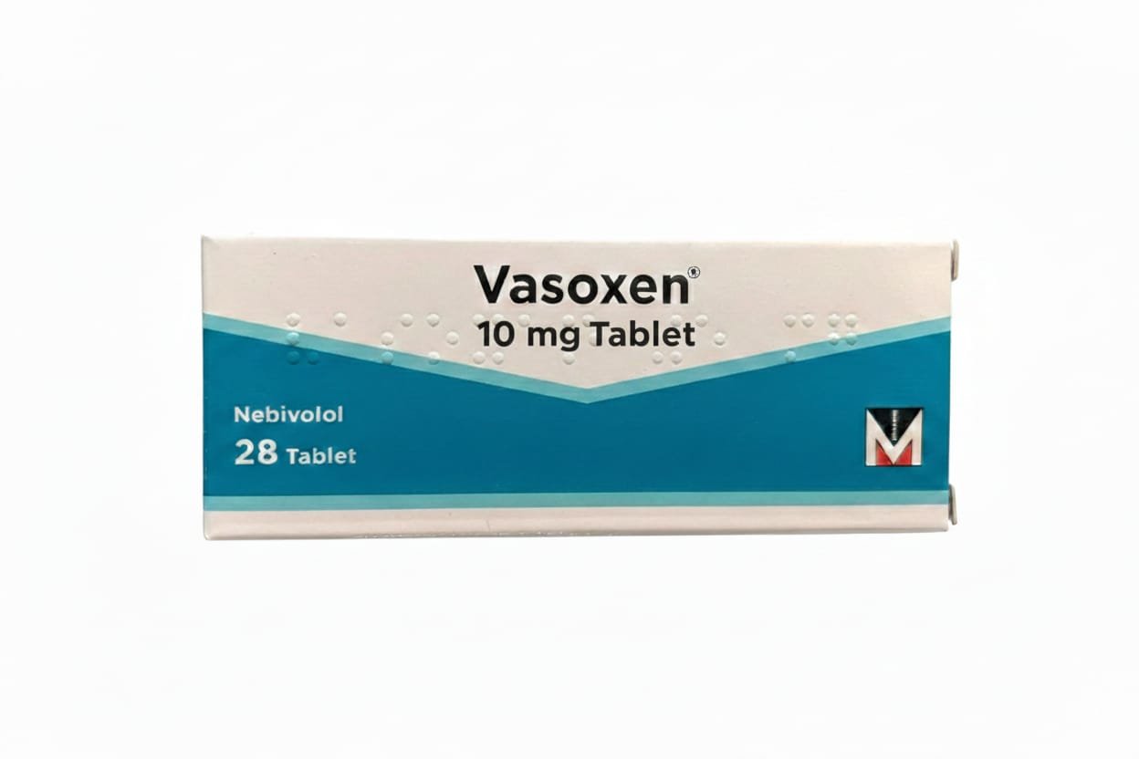 Nebivolol (Vasoxen) 10mg – 28 Tablets | Menarini Original
