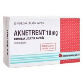 Isotretinoin (Aknetrent) 10mg – 30 Capsules | Recordati Pharma Original