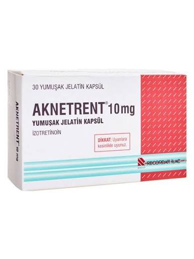 Isotretinoin (Aknetrent) 10mg – 30 Capsules | Recordati Pharma Original
