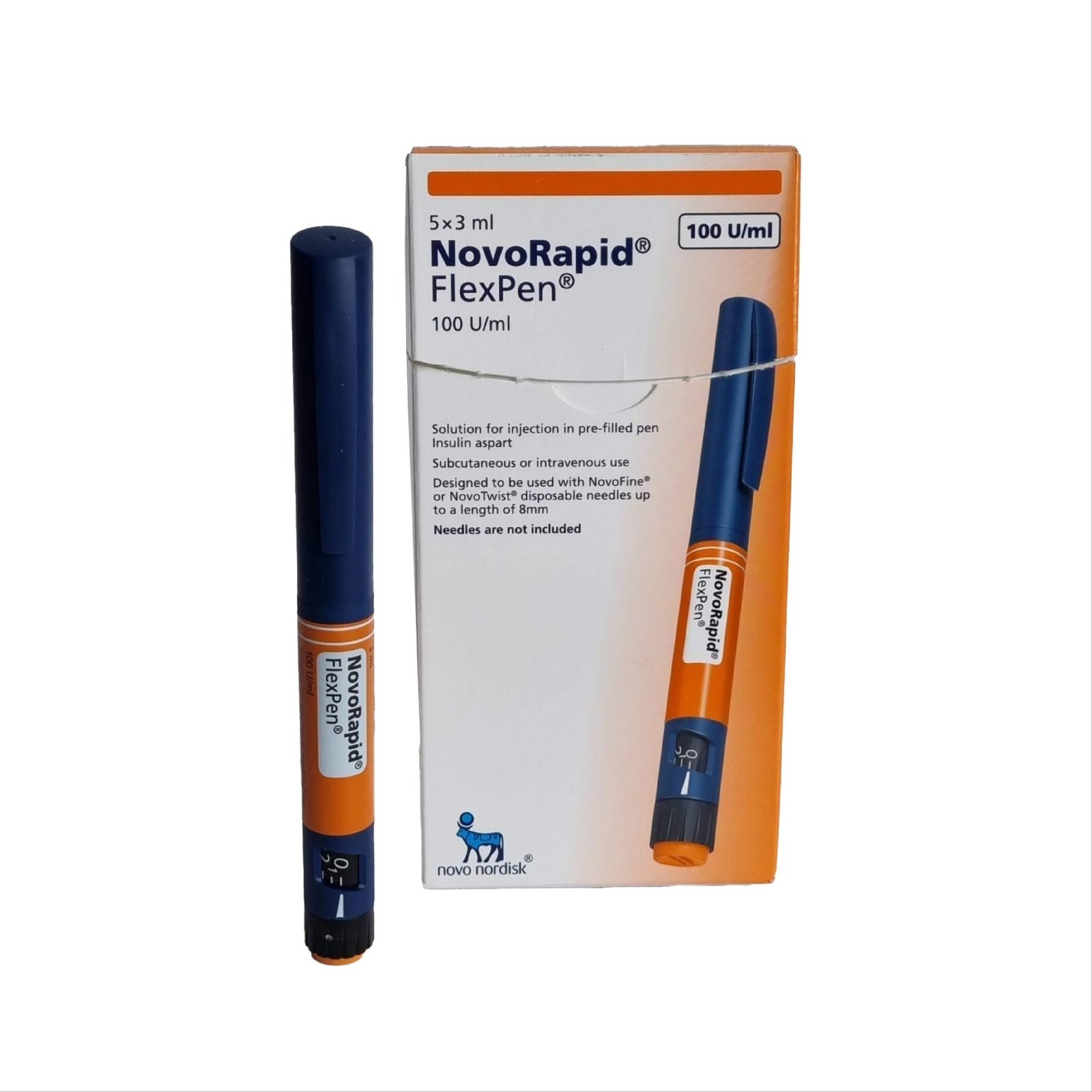 NovoRapid FlexPen 100U/ml One Pen – Novo Nordisk