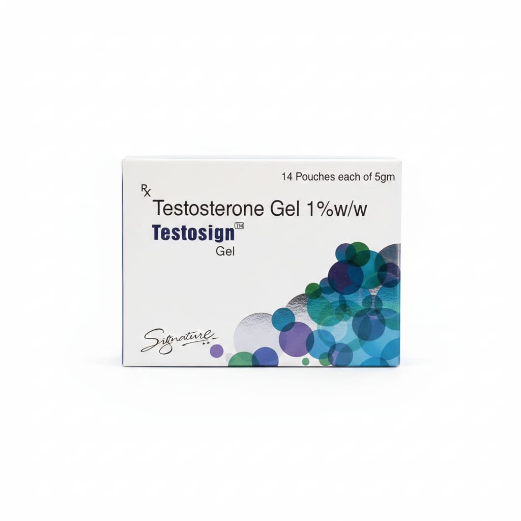 Testosterone Gel 5gm x 14 Pouches – Signature Brand