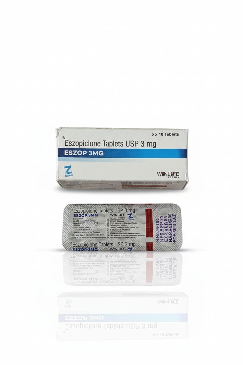 Eszopiclone 3mg Winlife Eszop | 10 Tablets