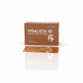 Tadalafil 40mg (Vidalista) – 10 Tablets by Centurion Remedies | ED Medication