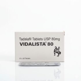Tadalafil 80mg (Vidalista) – 10 Tablets by Centurion Remedies | ED Medication