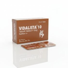 Tadalafil 10mg (Vidalista) – 10 Tablets by Centurion Remedies | ED Medication