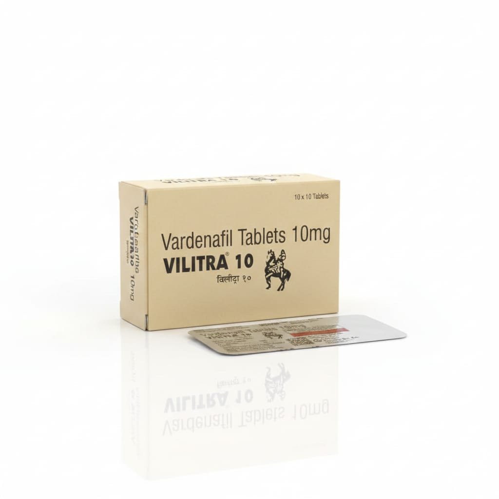Vardenafil 10mg – 10 Tablets – Vilitra by Centurion Remedies