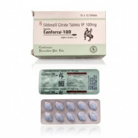Sildenafil 100mg – 10 Tablets – Cenforce by Centurion Remedies