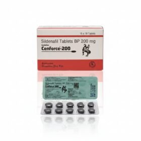 Sildenafil 200mg – 10 Tablets – Cenforce by Centurion Remedies