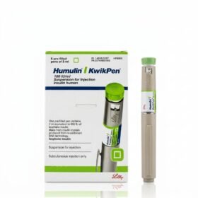 Humulin I KwikPen 1 Pen x 300 IU (Insulin Isophane / NPH) – Eli Lilly
