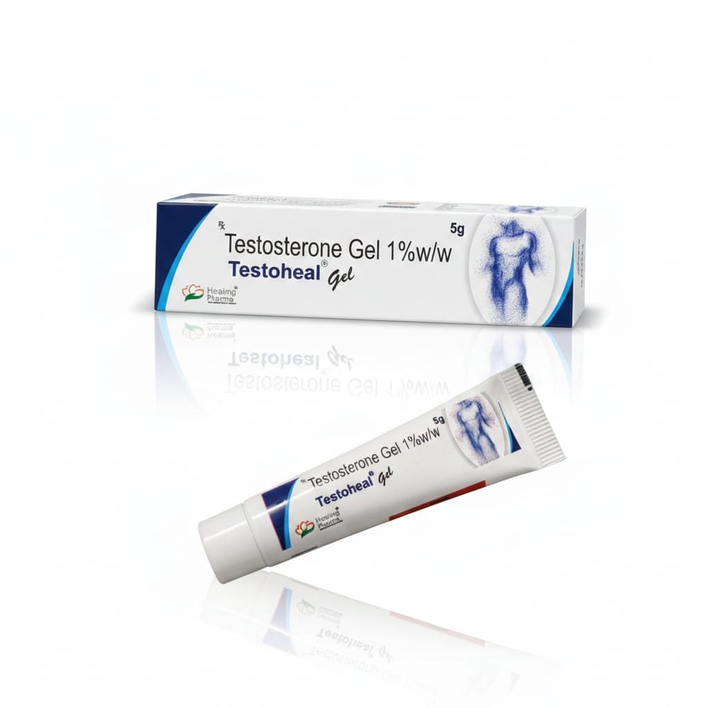 Testosterone Gel 1 x 50mg tube Testoheal