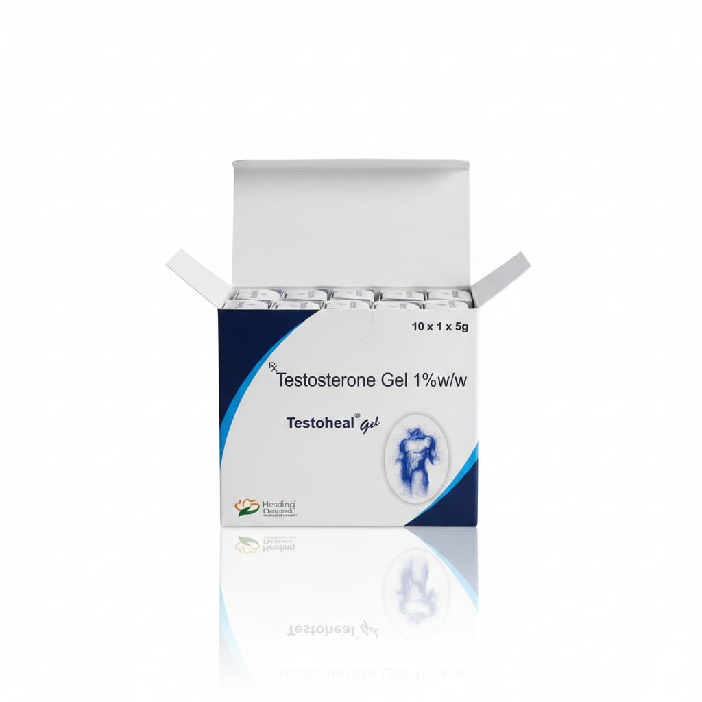 Testosterone Gel 1 x 50mg tube Testoheal - Image 2