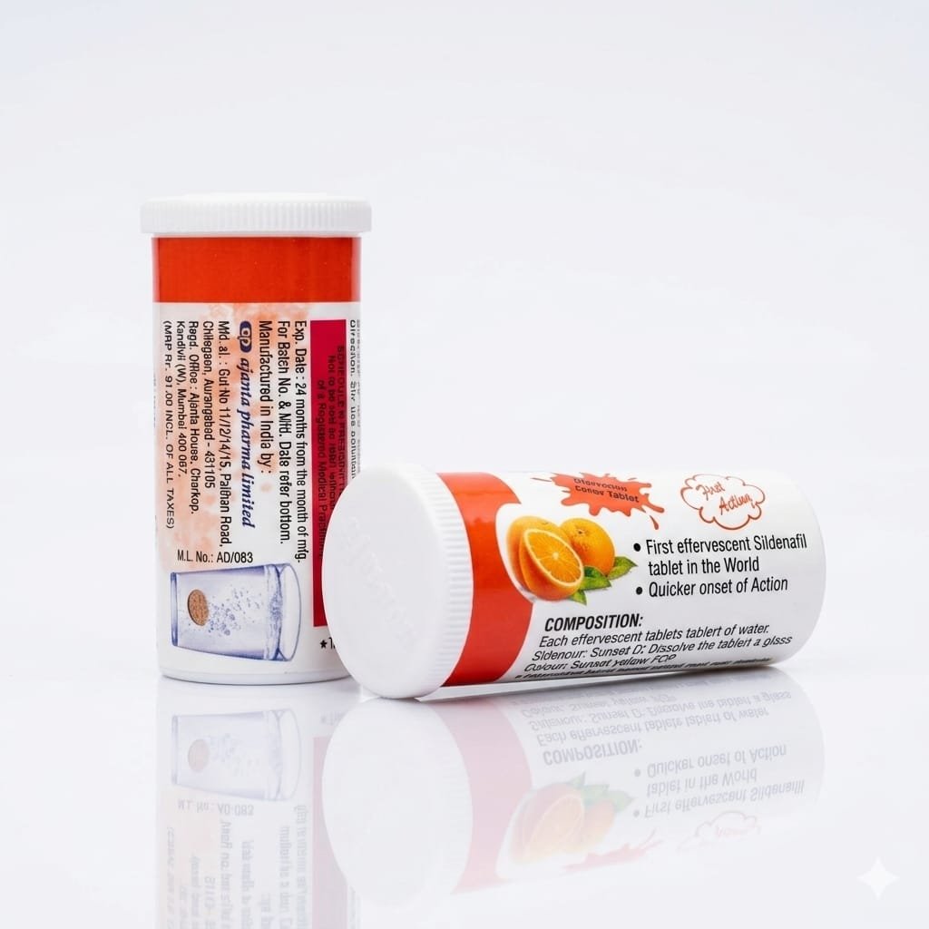 Kamagra Effervescent 100mg - 7tb - Ajanta