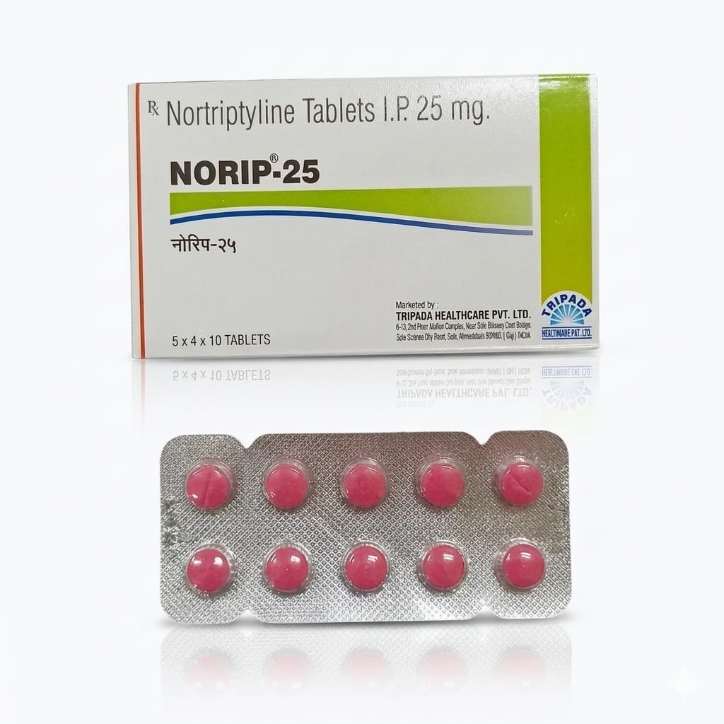 Nortriptyline 25mg - 10tb - Tripada