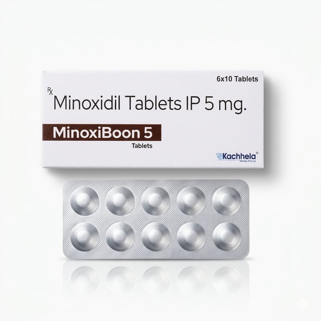 Minoxidil 5mg - 50tb - Kachhela Medex