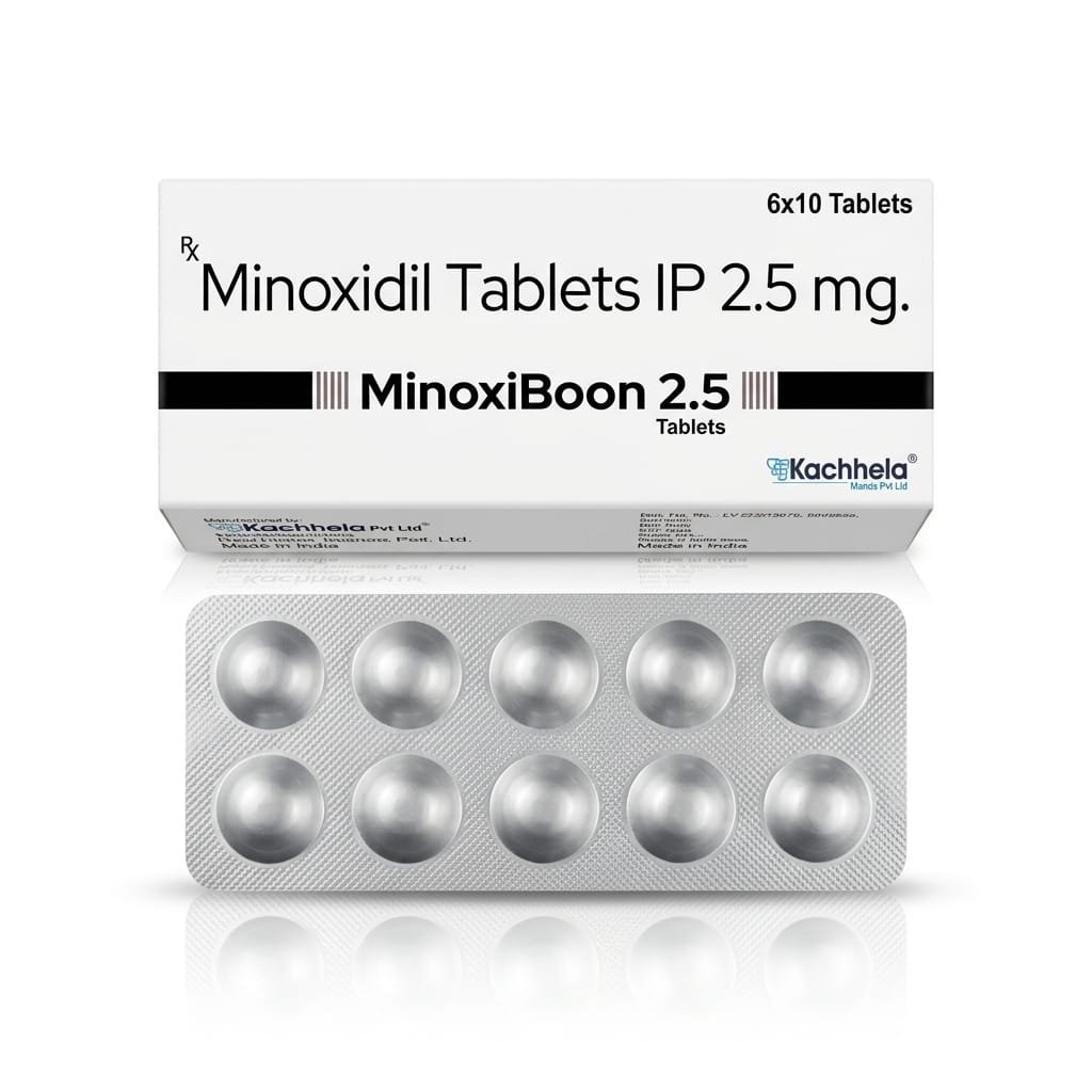 Minoxidil 2.5mg - 50tb - Kachhela Medex