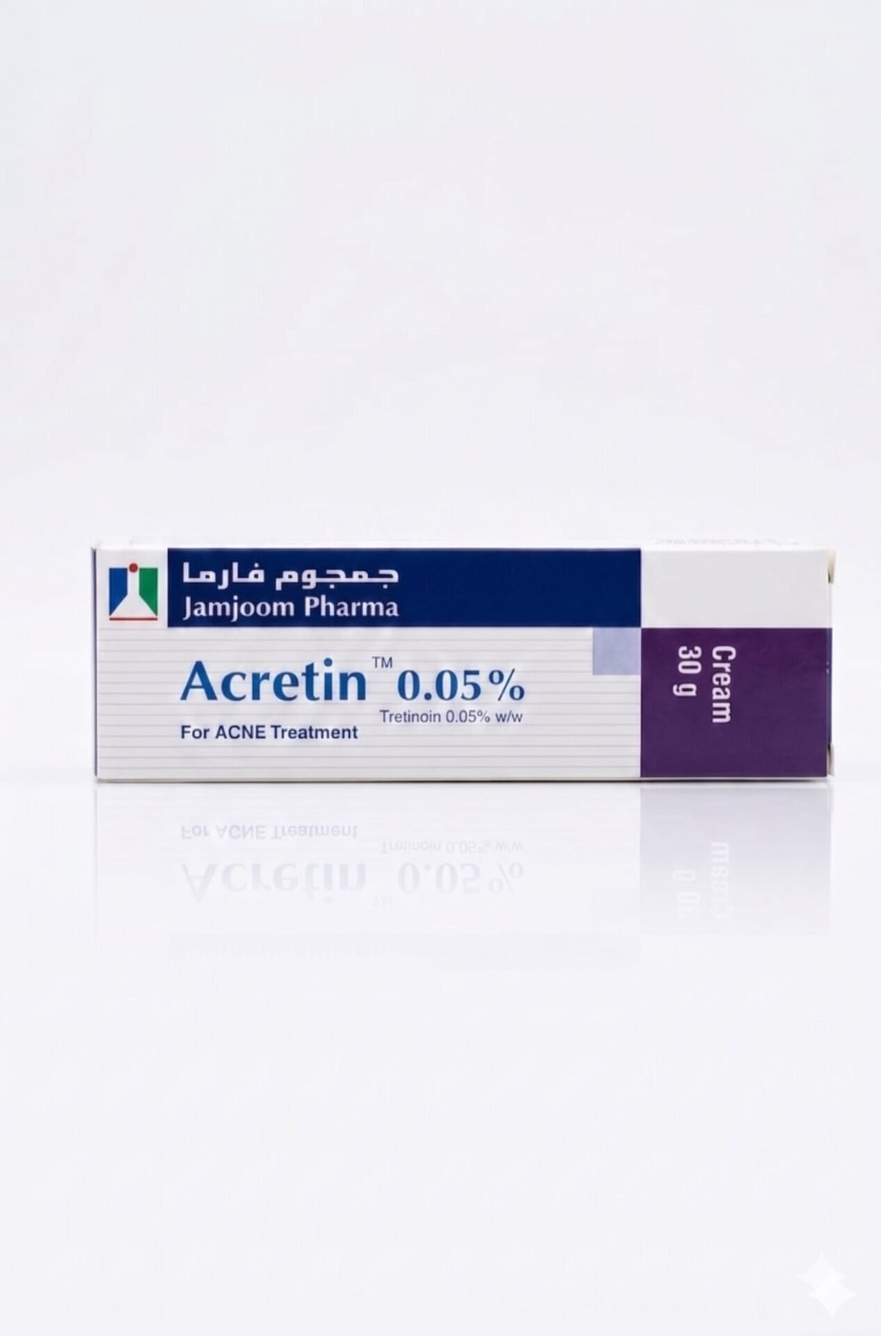 Tretinoin Cream 0.05% - 30g Cream - Jamjoom Pharma