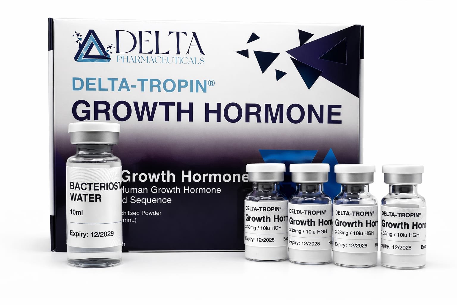 Deltatropin HGH - 100iu - Delta Pharma - Analiza Bialek Certified