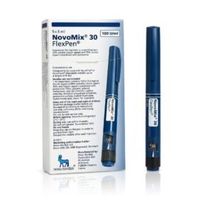 NovoMix 30 Flexpen - 100iu/ml - 1 x 3ml pen - Novo Nordisk