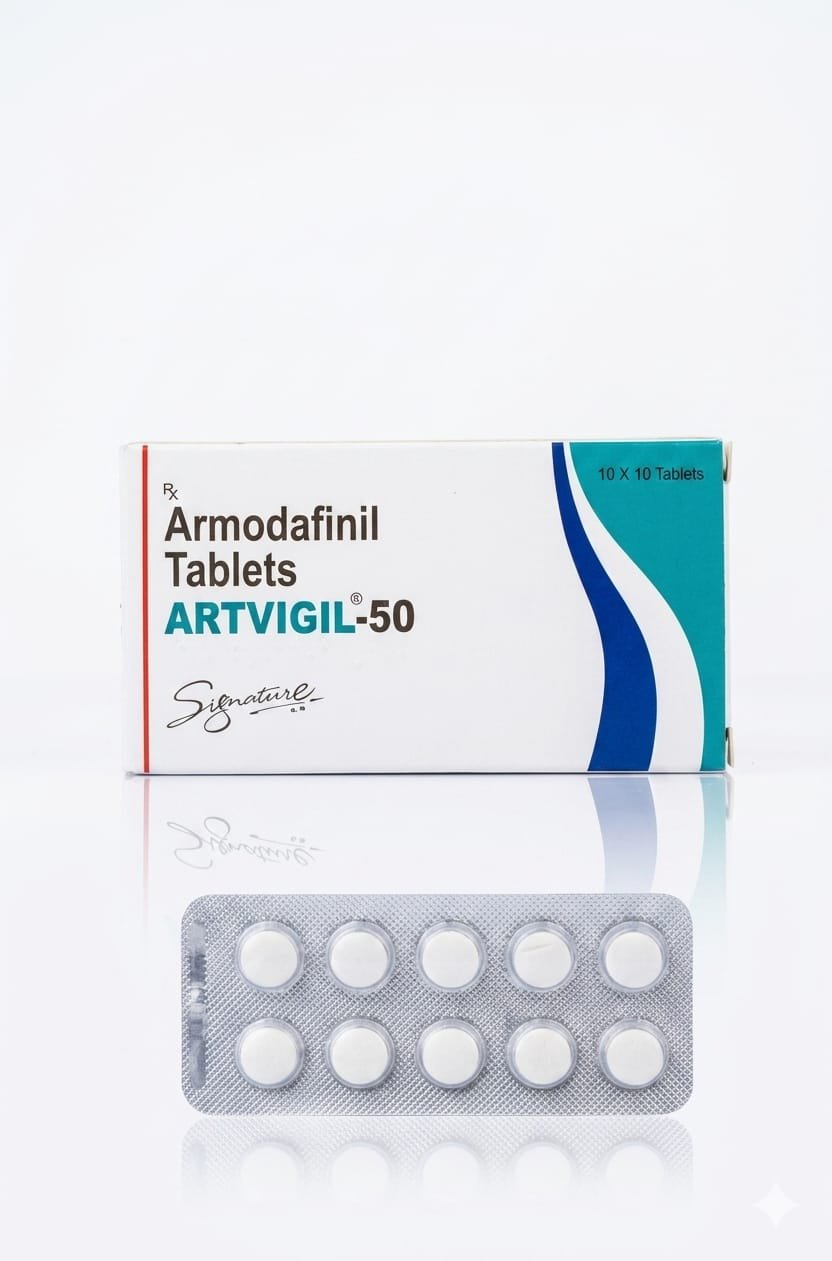 Armodafinil 50mg - 1 x 10tb - Signature Pharma