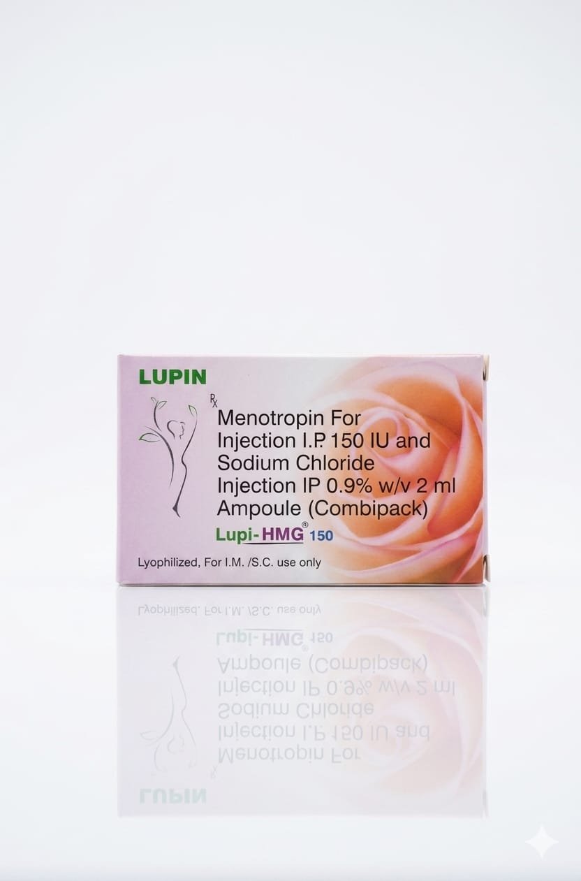 HMG 150iu - 1 vial - LUPIN