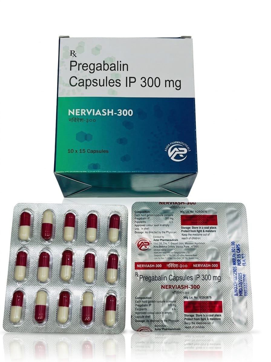 Pregablin 300mg - 1 x 15cp - Aster Pharma