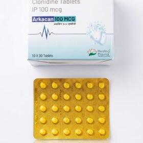 Clonidine 100mcg - 1 x 30tb - Healing Pharma