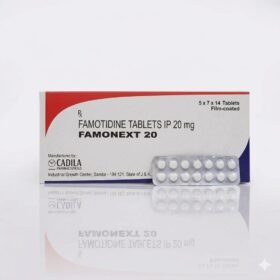 Famotidine 20mg - 1 x 28tb - Cadila Pharma
