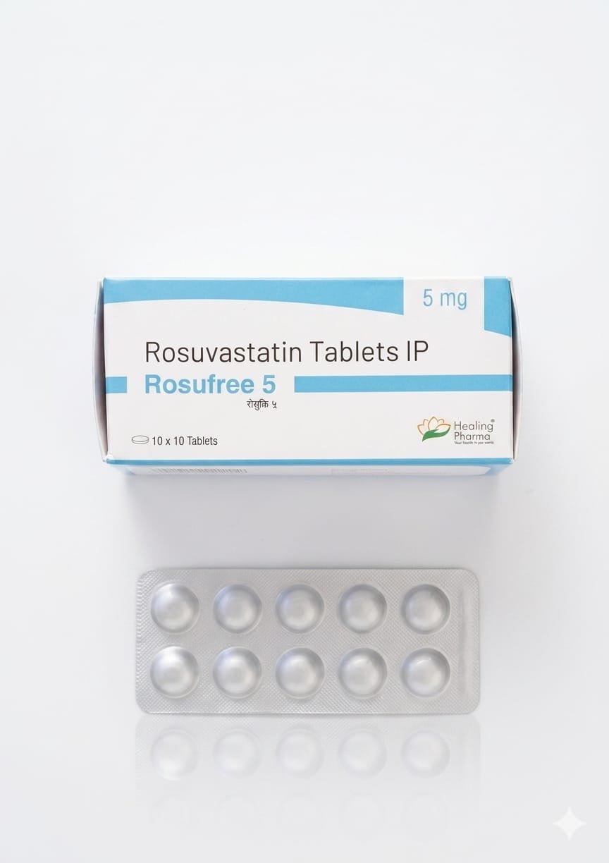 Rosuvastatin 5mg - 10tb - Healing Pharma