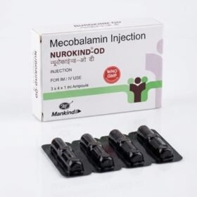 Methylcobalamin 1500mcg - 4 x 1ml amps - Mankind