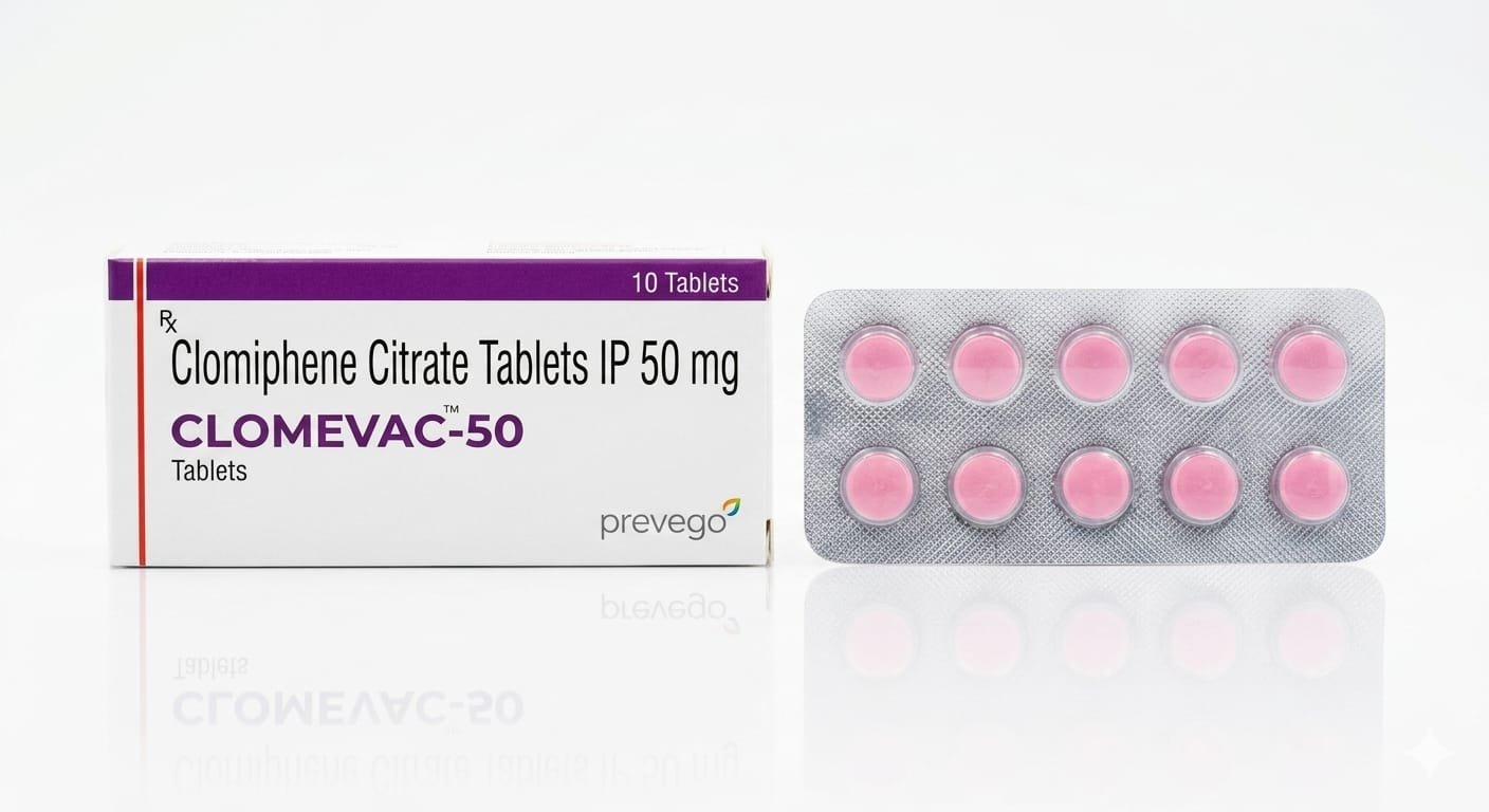 Clomid 50mg - 1 x 20tb - Prevego