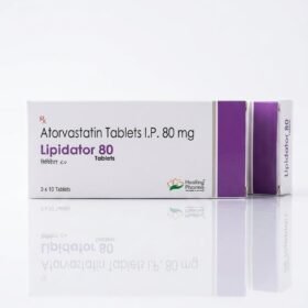 Atorvastatin 80mg - 30tb - Healing Pharma