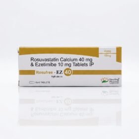 Rosuvastatin Calcium & Ezetimibe 40mg/10mg - 10tb - Healing Pharma