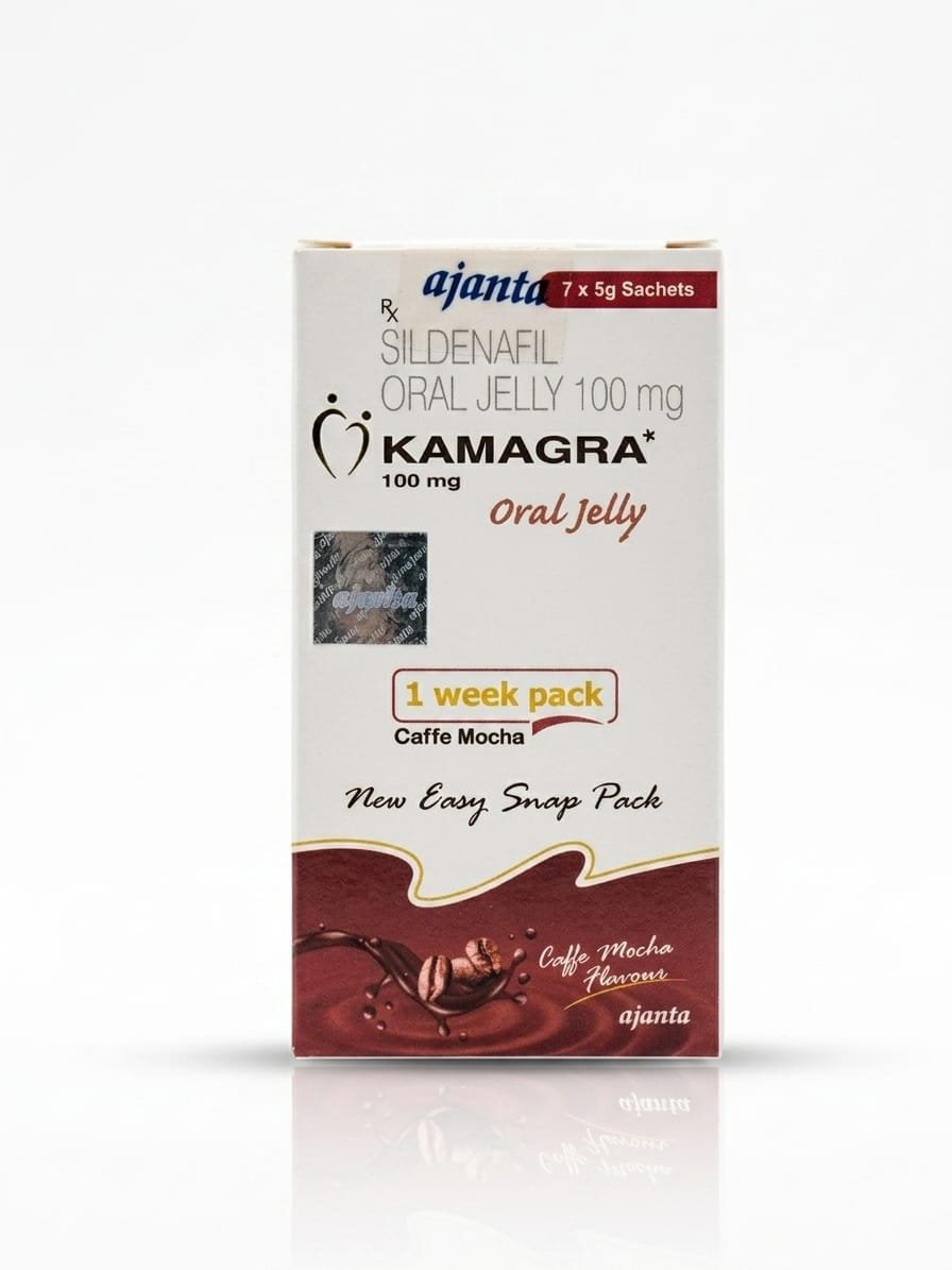 Kamagra Jelly Mocha - 7 sachets - Ajanta