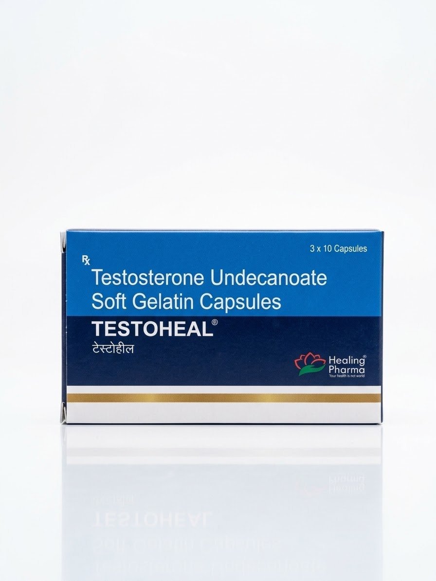 Test Undecanoate 40mg - 30 capsules - Healing Pharma