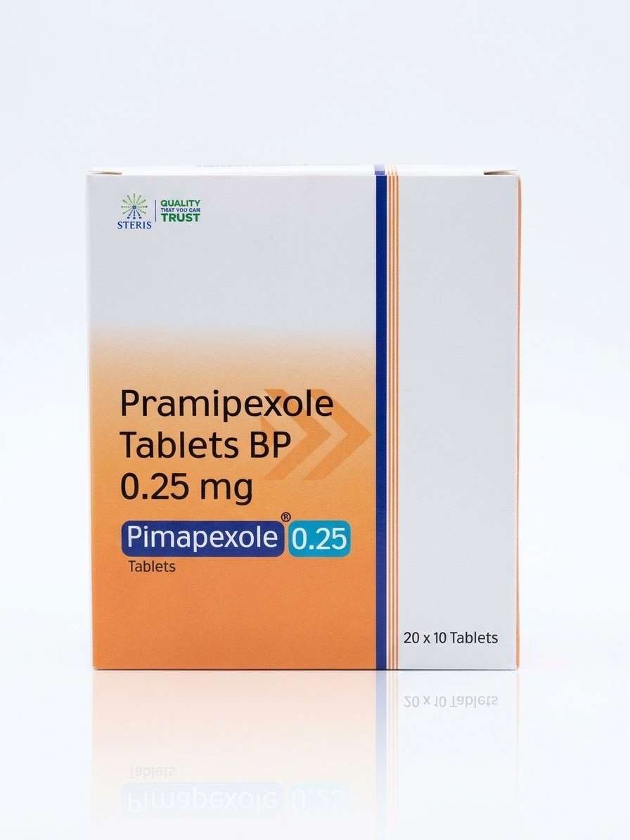 Pramipexole 0.25mg - 10tb - Steris