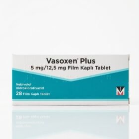 Nebivolol/ Hydrochlorothiazide (Vasoxen Plus) 5mg/12.5mg - 28tb - Menarini