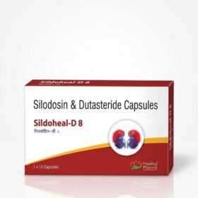 Silodosin 8mg & Dutasteride 0.5mg - 10tb - Healing Pharma